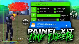 PAINEL🚀🔥XIT REGEDIT MOBILE GRÁTIS PARA FF 2026 + FFH4X PARA ANDROID E IPHONE XIT PARA MOBILE FF