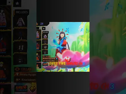 Naruto chapter 3 free fire 🗿 #freefire