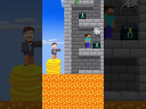 Tower Challenge - Heroes Vs MrBeast