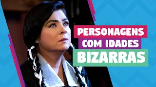 ATORES QUE INTERPRETARAM PERSONAGENS COM IDADES ABSURDAS! | Almanaque Latino