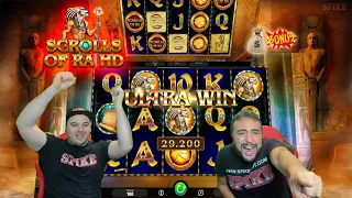 SLOT ONLINE -  Sblocchiamo BONUS 💰 alla SCROLLS OF RA 🎰 fino a BET 100 (Bet Max)