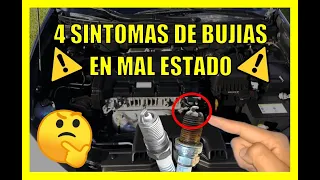 4 Sintomas De BUJÍAS En Mal ESTADO 😰(ASÍ Va A FALLAR Tu CARRO)🛑
