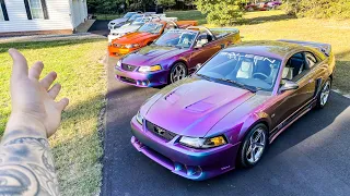 Reviewing SIX of the RAREST NewEdge SALEEN MUSTANGS in the WORLD!!