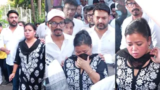 Kapil Sharma And Bharti Singh EMOTIONAL At Raju Srivastav Prayer Meet😞