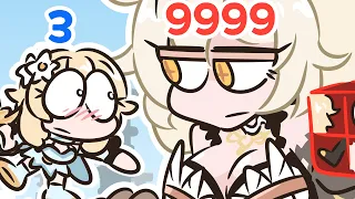 Numbers above the head...? Genshin in a Nutshell [HoYofair]