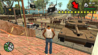 Sobrevivendo a 12 ESTRELAS DE PROCURADO NO GTA - O QUE ACONTECE?