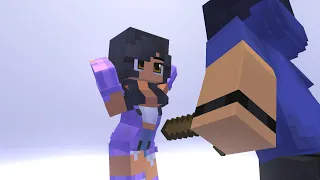 [1 HOUR] ZERO TWO DODGING SWORD MEME / BAD EIN APHMAU / MINECRAFT ANIMATION