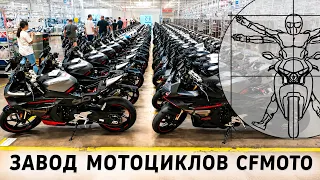 ЗАВОД CFMOTO: Как делают китайские мотоциклы и при чем тут КТМ? / обзор Дмитрия Федотова
