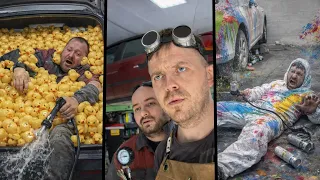 Аn ordinary day at an ordinary service station🛠️Обычный день на обычном автосервисе 🛠️ #reaction