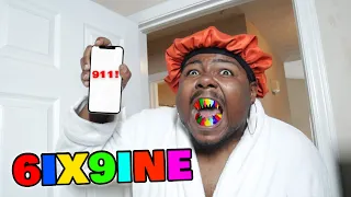 When your Mom hears you using only 6IX9INE Lyrics