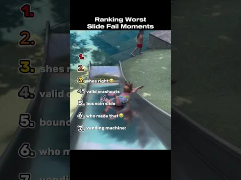 Ranking The Worst Slide Fail Moments