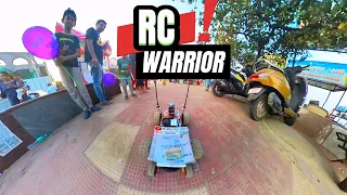 Buying sundal in beach with an rc car