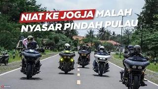 Touring paling banyak drama, niat ke Jogja tapi malah nyebrang Pulau | Motovlog 362