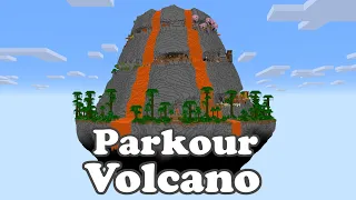 🔴 PARKOUR VOLCANO MAIS DIFICIL DO MINECRAFT 💚 #livecomyoutube