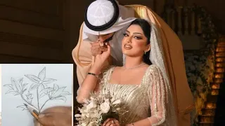 Dubai royal family lovely life style beautiful flower drawing 🌹❤️#royal_prince #dubai_life #royal