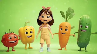 أغنية الخضروات للأطفال - Arabic Vegetables Song for Kids | Khudra Khudra