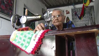 María, la costurera de 101 años