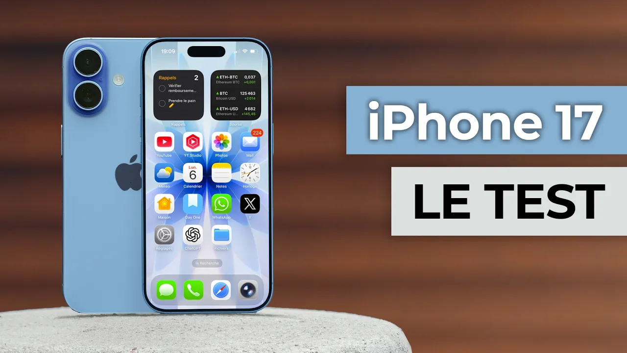 Vido-Test de Super Mario iPhone 17 par Steven