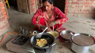 आज खाने में बनाया कड़ी चावल @RuviDeependra 