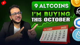 Top 9 Altcoins I'm buying this October | Best Altcoins to buy now | Share market for beginners