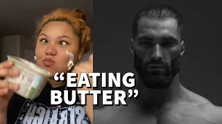 "I eat butter and drink cooking oil"