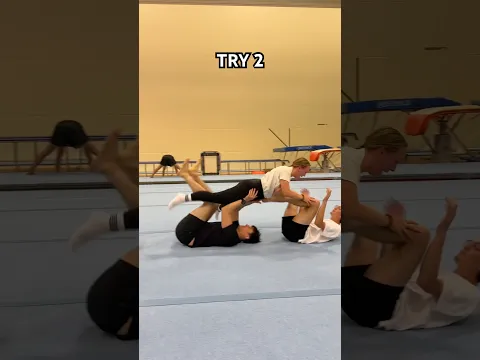 WHOSE FAULT WAS THE SECOND TRY 😂😂 #shorts #funny #fail #acrobatics #tricks #viralvideos