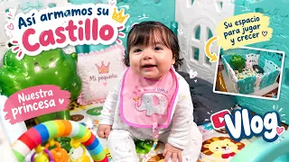 LE CONSTRUIMOS UN CASTILLO A NUESTRA BEBÉ… ¡MIRA SU REACCIÓN! 🥹