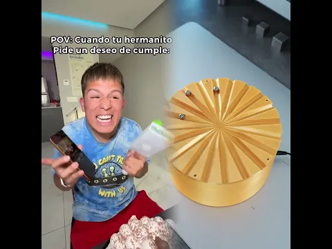 POV Cuando Tu Hermanito Pide Un Deseo De Cumple 😂🚀 Paul Ferrer #short