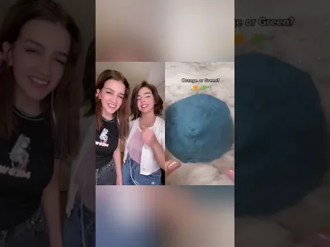 تحدي الاًلوان مع اختي 🌈 2