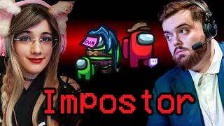 WIN de TRIPULANTE y WIN de IMPOSTORA con Ibai🧸| Among US |