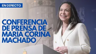 EN VIVO | María Corina Machado ofrece conferencia de prensa desde el Comité Nobel #Venezuela
