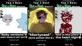 Ranking Best Rick and Morty Memes COMPILATION Part 2 (Part 30-60)