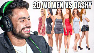 PRO GAMER vs 20 GIRLS | DASHY EDITION