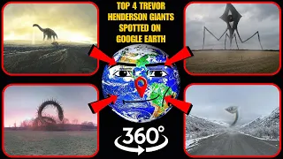 VR 360° - Top 4 Trevor Henderson Giants Spotted on Google Earth! Part 6