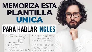Solo Memoriza Esta Plantilla y Hablarás Inglés Plantilla Única