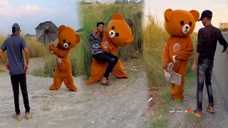 Best Teddy funny video in 2023🤣 try not laugh Challenge😂🤣Part-4 Bangla