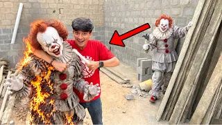 PENNYWISE’S BROTHER FOUND OUT I BURNT PENNYWISE 😱🔥