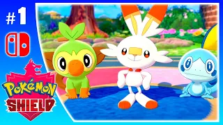 Pokémon Shield #1 O INÍCIO DA JORNADA
