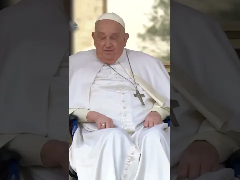 Bom Domingo de Ramos! #papafrancisco #semanasanta #shorts