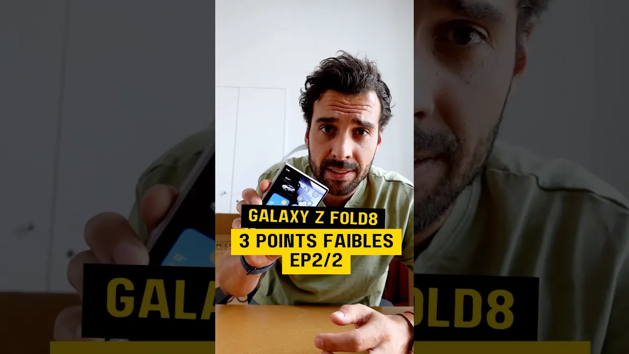 Vid�o-Test de Samsung Galaxy Z Fold 8 par Presse Citron