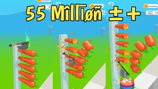 Slice it all Satisfying Relaxing 😎 Satisfying funny pandu Nayak Gaming max level relaxing slice it