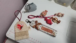 complementos con retales de telas