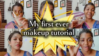 My first ever makeup 💄 tutorial 🌷☀️☁️ #amalashaji #makeup #amala #minivlog
