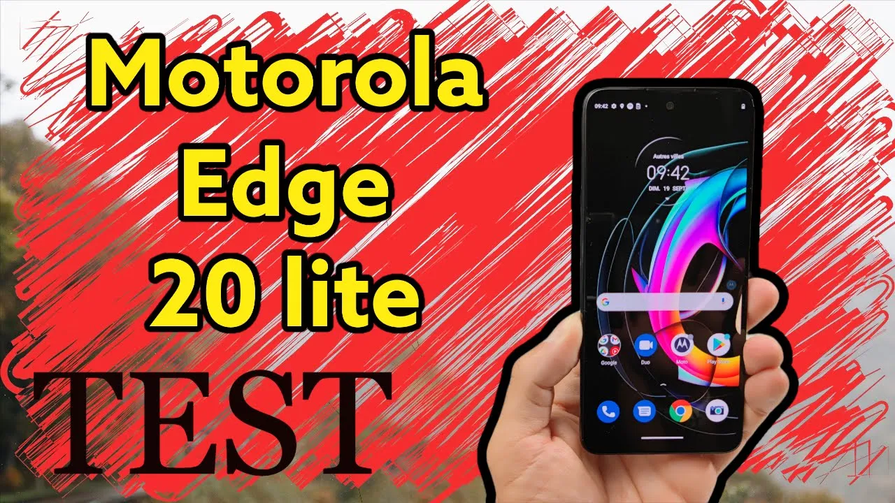 Vido-Test de Motorola Edge 20 par Espritnewgen