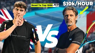 I Challenged Patrick Mouratoglou To A Match!