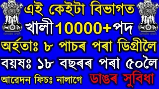 Latest Job In Assam // Assam Job News Today // by Assam Job Information
