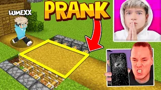 Ich TROLLE LUMEXX mit UNSICHTBARER 9999 IQ FALLE... 🤣