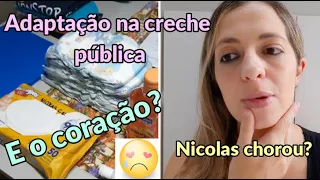 Como está sendo a adaptação na creche pública? - Keuzinha Alice
