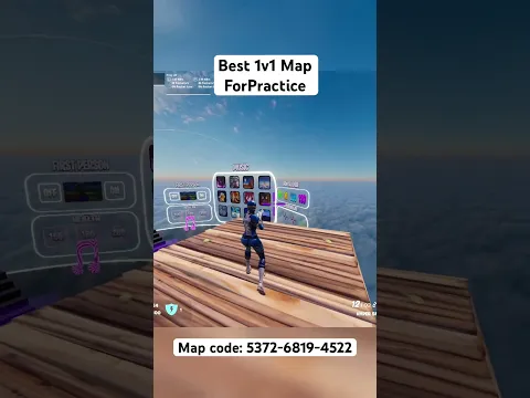Best 1v1 Map For Practice 🎯 #shorts #fortnite