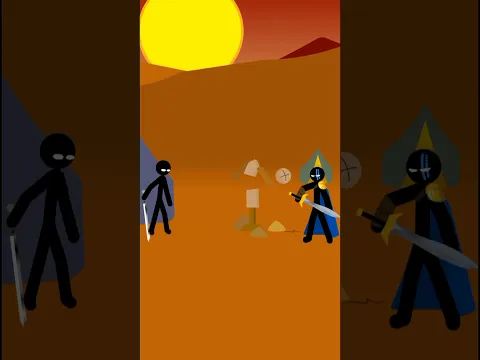 Swordwrath training #animation #stickwar #xiphos #sticknodes #humor #stickman